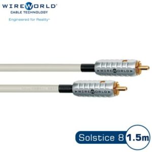 WIREWORLD Solstice 8 RCA聲音訊號線 (RCA-RCA) 1.5m台中收購